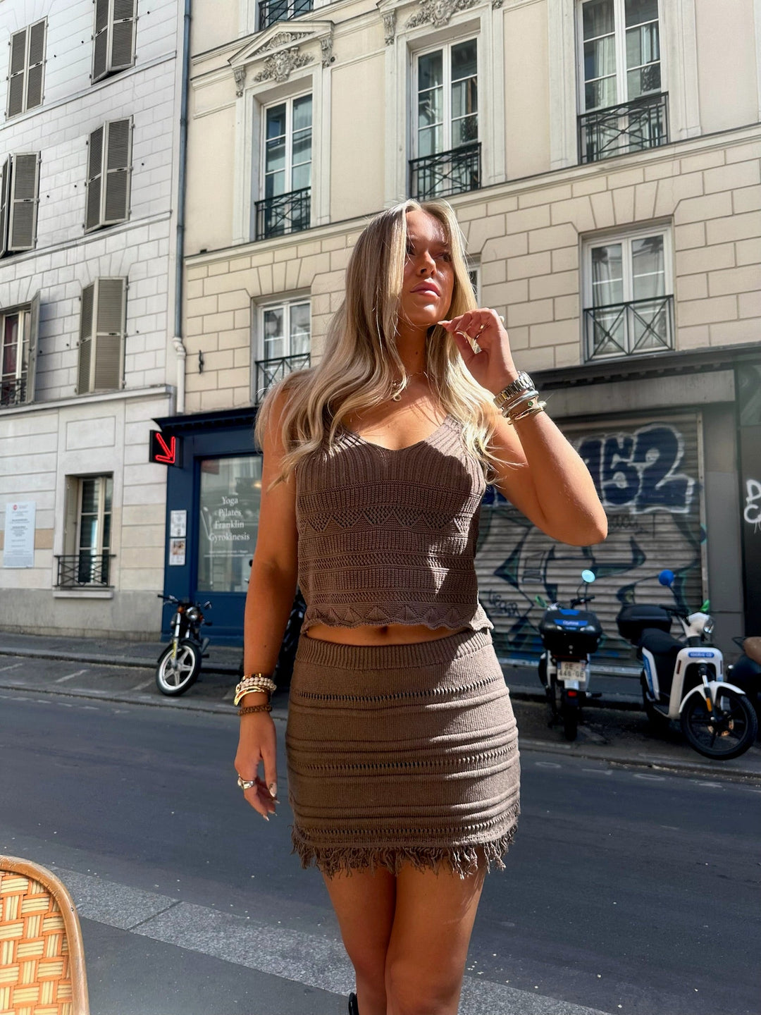 Dames Hilary Gehaakte Rok