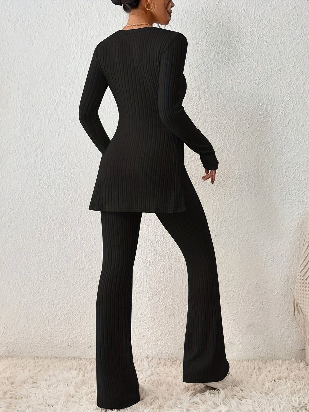 Complete comfortabele stretchy set