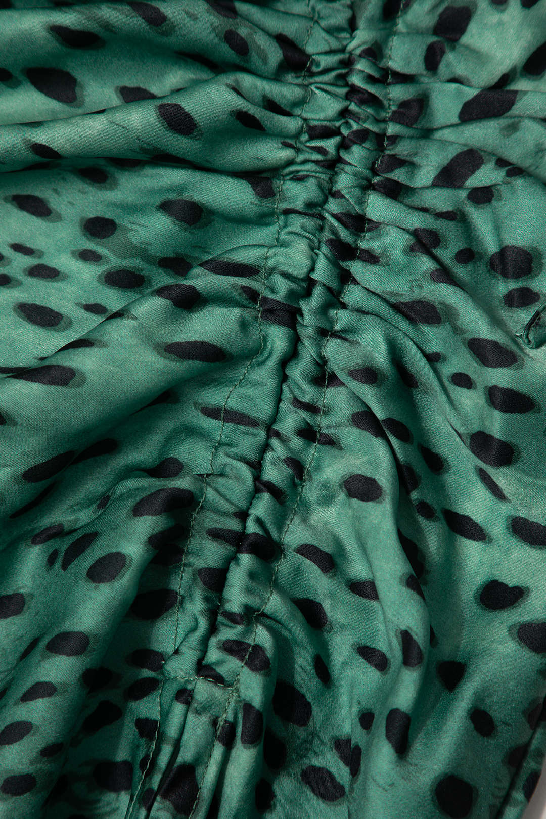 Luipaard Print Rok met Koord en Split