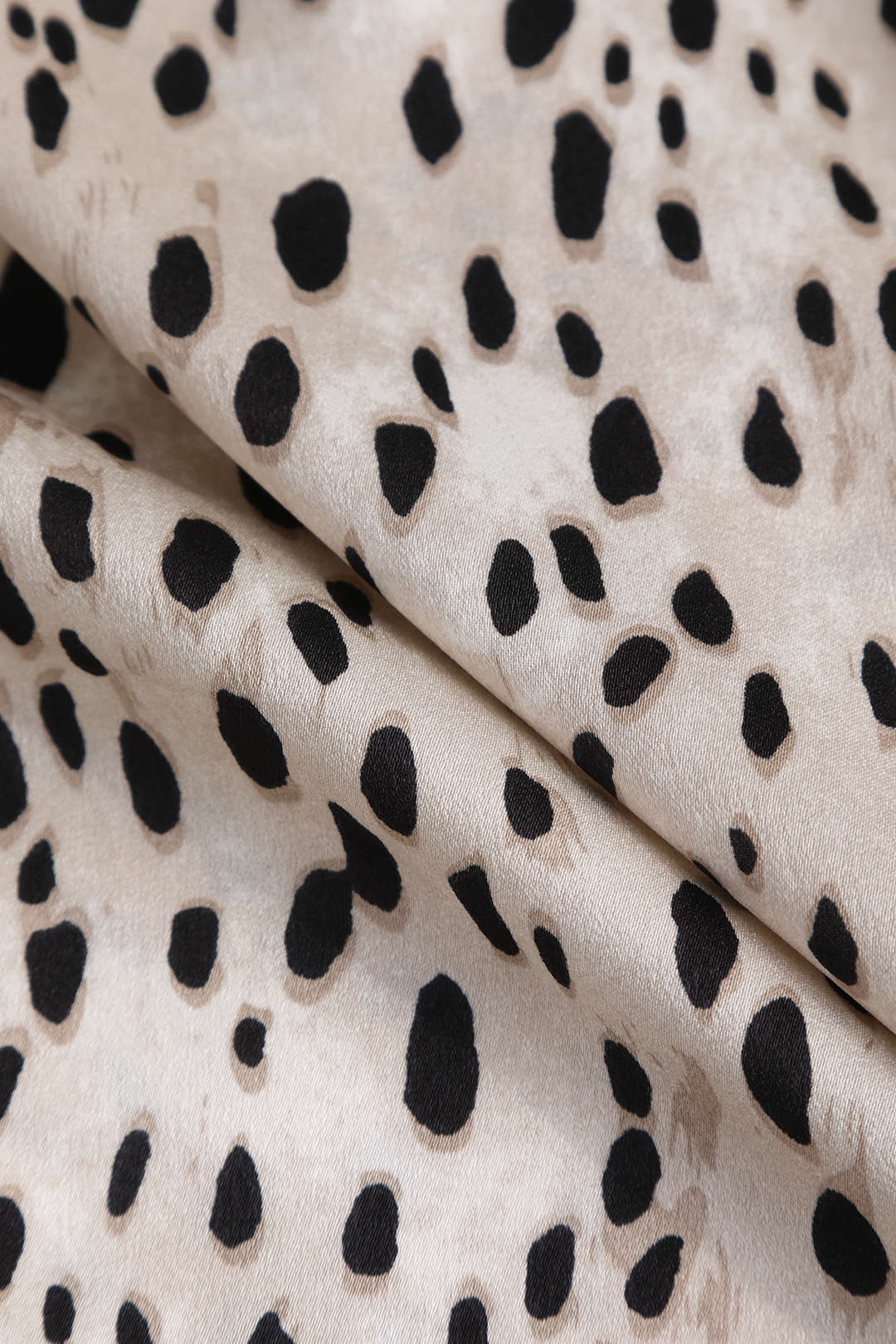 Luipaard Print Rok met Koord en Split