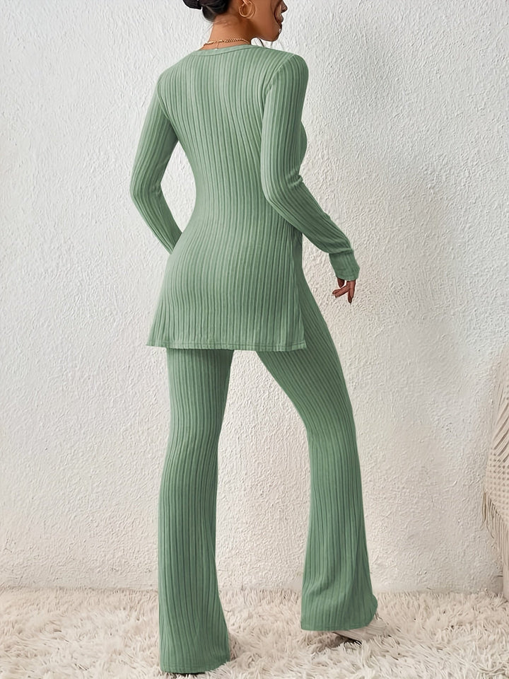 Complete comfortabele stretchy set