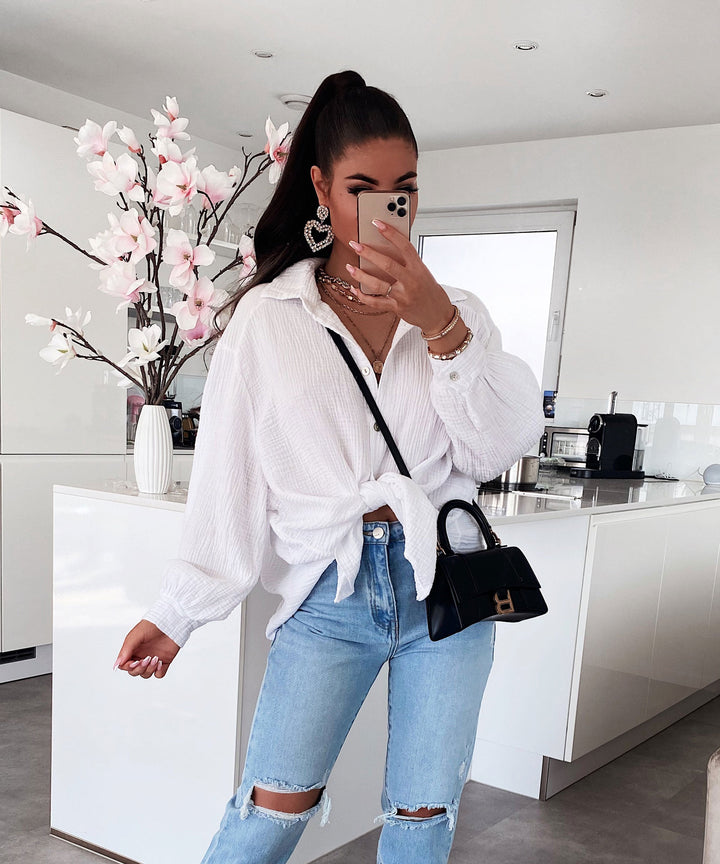 Dames Blouse van Mousseline