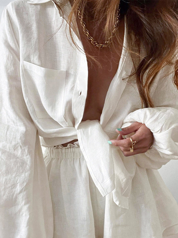 Aegean Twee-delige Dubbele Lijn Set