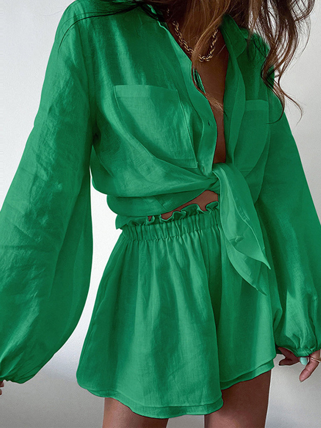 Aegean Twee-delige Dubbele Lijn Set