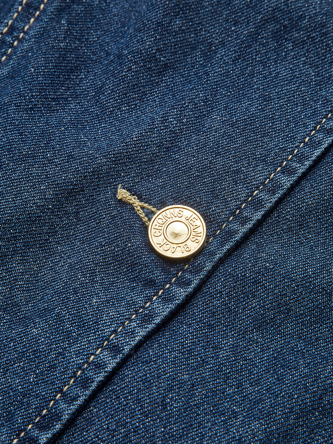 Denim Top met Shorts Set