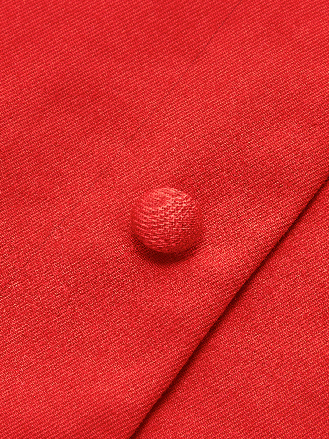 Knopsluiting Mouwloze Korte Jurk