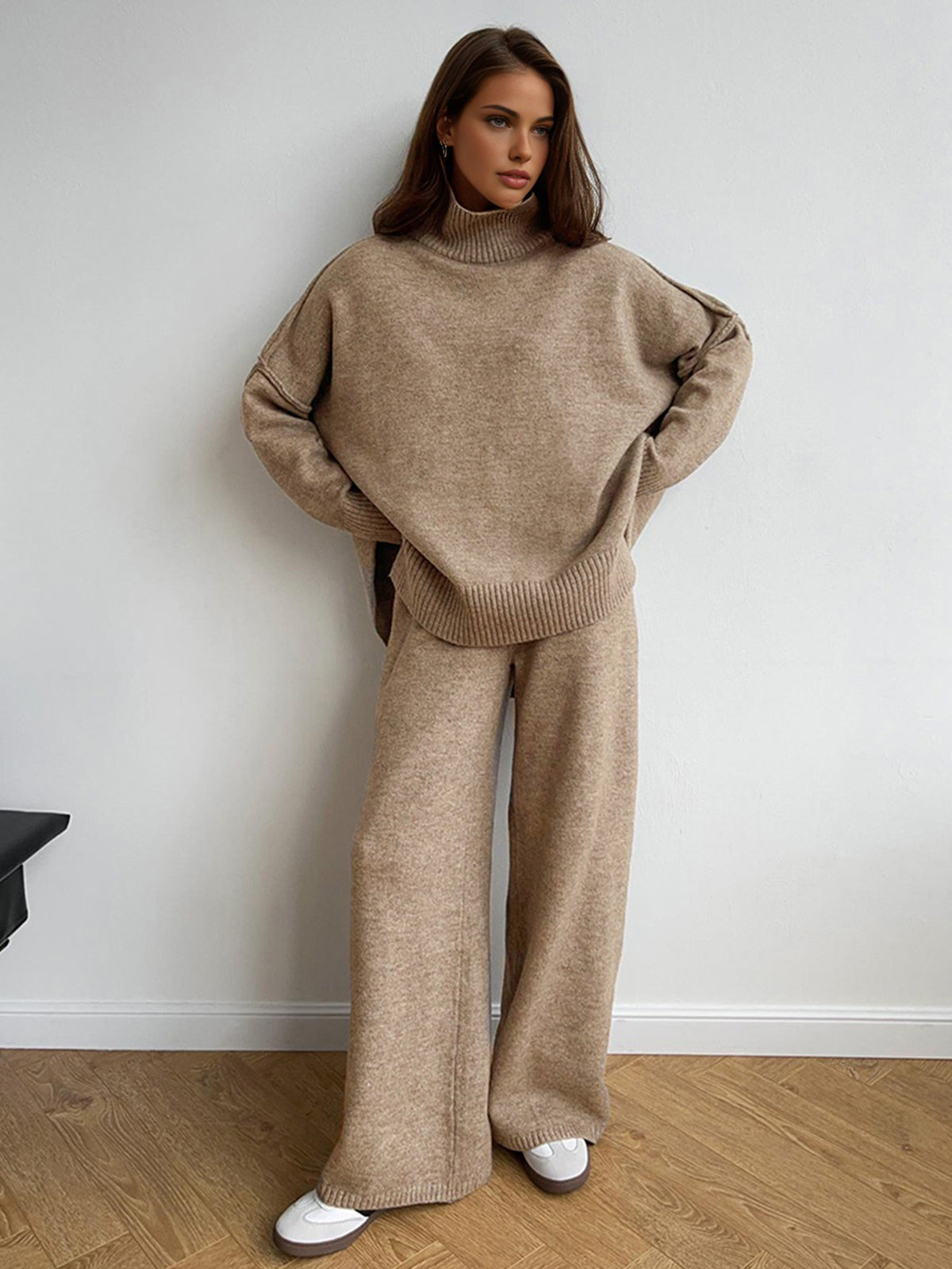 Turtleneck Gebreid met Broek