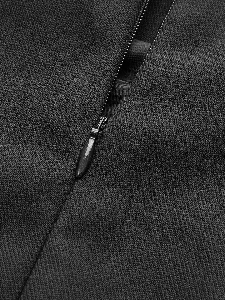 Geplooide Rok met Rits