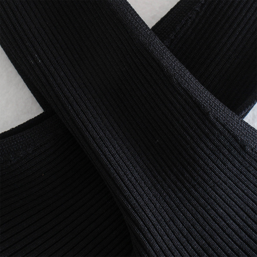 Elegante top met gekruiste band