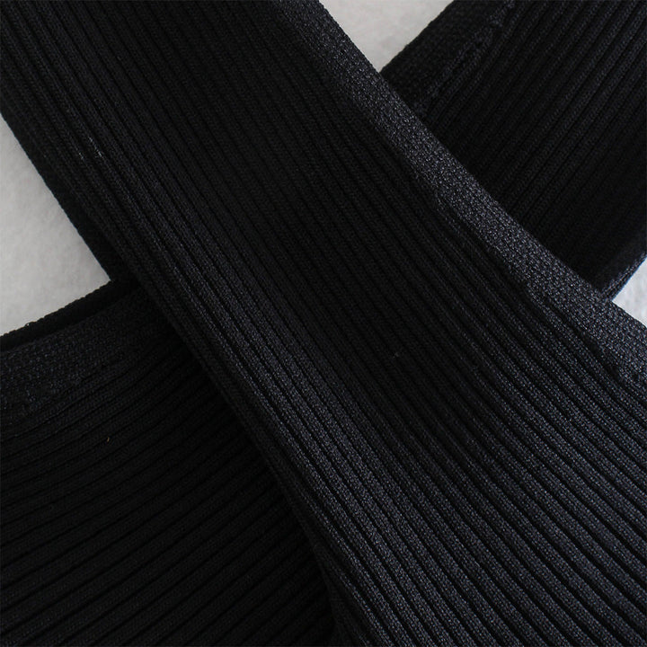 Elegante top met gekruiste band