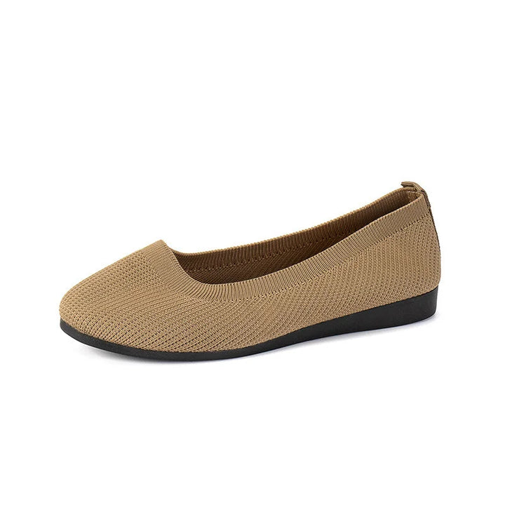 Dames comfort schoenen met ronde neus | Flats