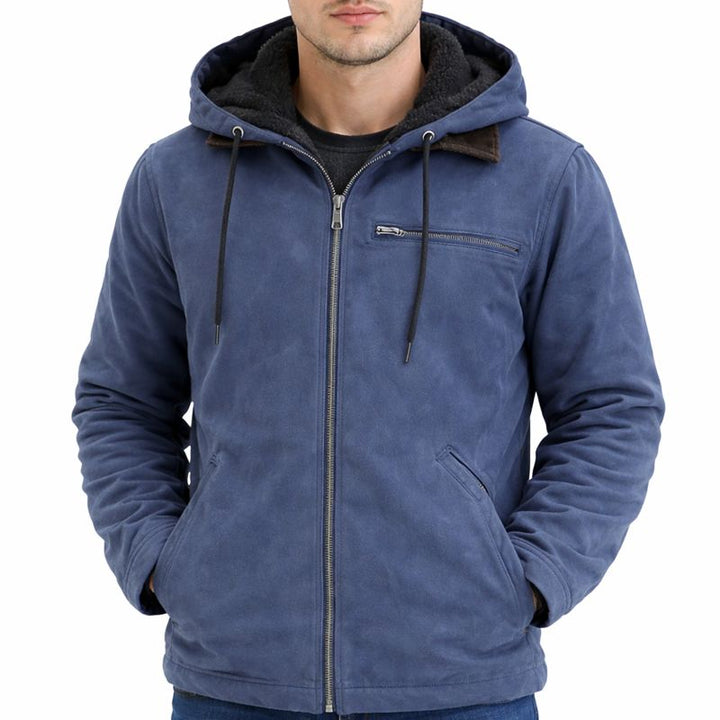 Heren Bomberjas Met Rits Capuchon | Winter
