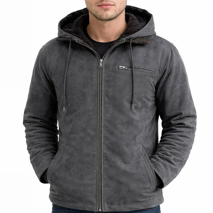 Heren Bomberjas Met Rits Capuchon | Winter