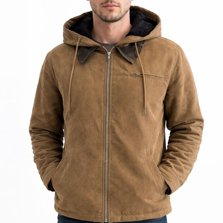 Heren Bomberjas Met Rits Capuchon | Winter