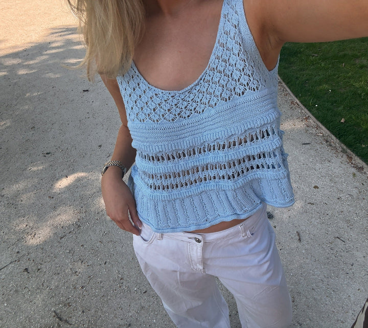 Zachte Gehaakte Top en Blouse