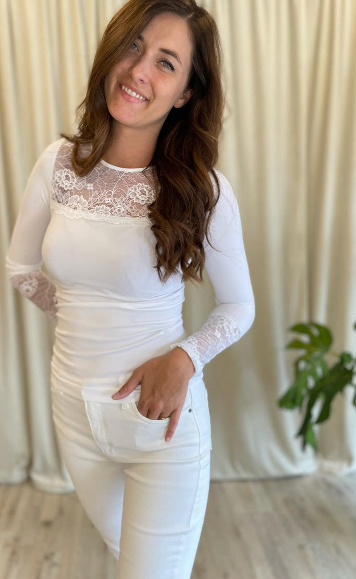 Simonsen Top met Lange Mouw