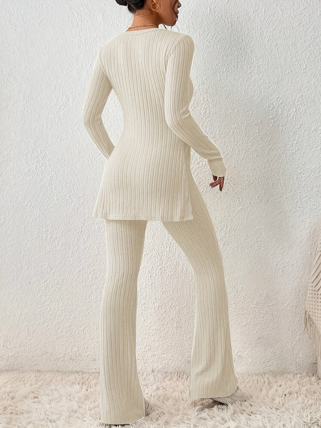 Complete comfortabele stretchy set