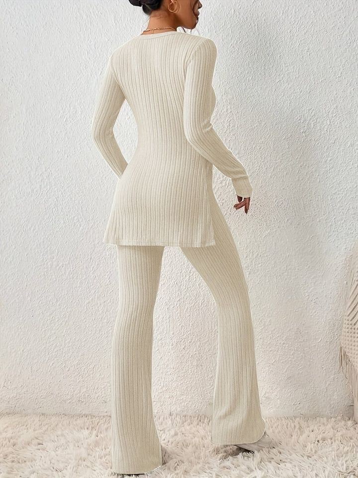 Complete comfortabele stretchy set