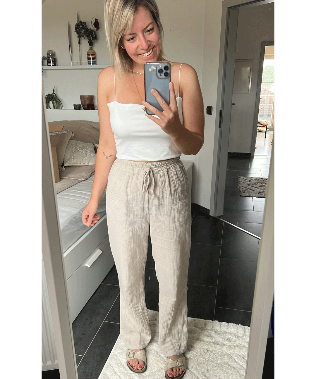 Zachte Mousseline Damesbroek