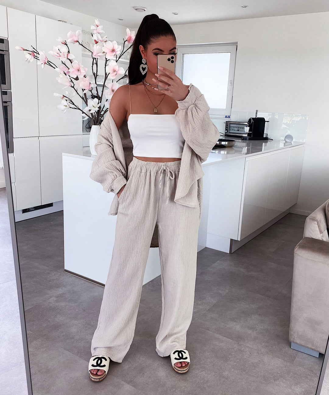 Zachte Mousseline Damesbroek