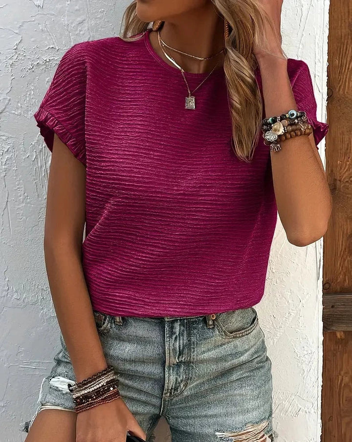 Dames lichtgewicht T-shirt van ademende stof