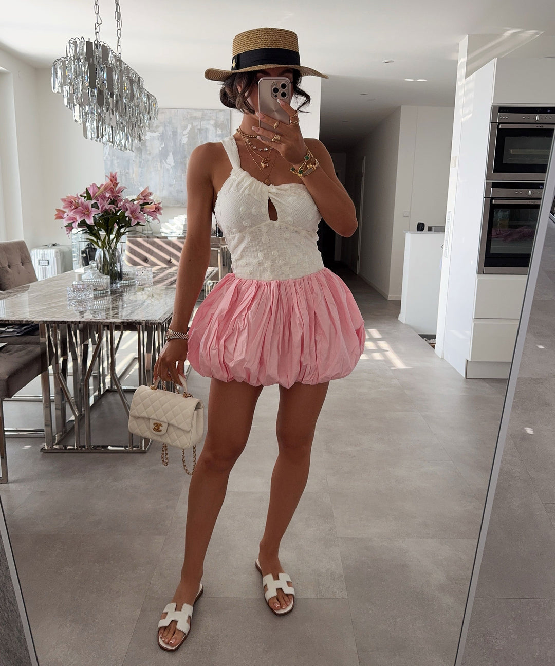 Blouse Nishay in Frisse Witte Kleur