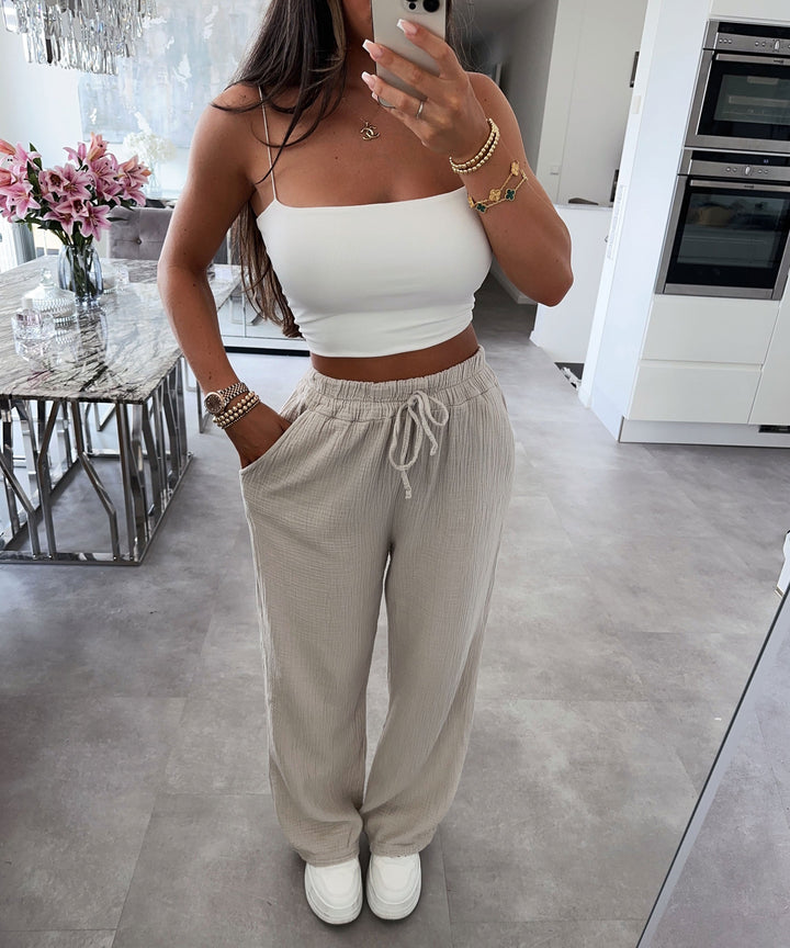 Zachte Mousseline Damesbroek