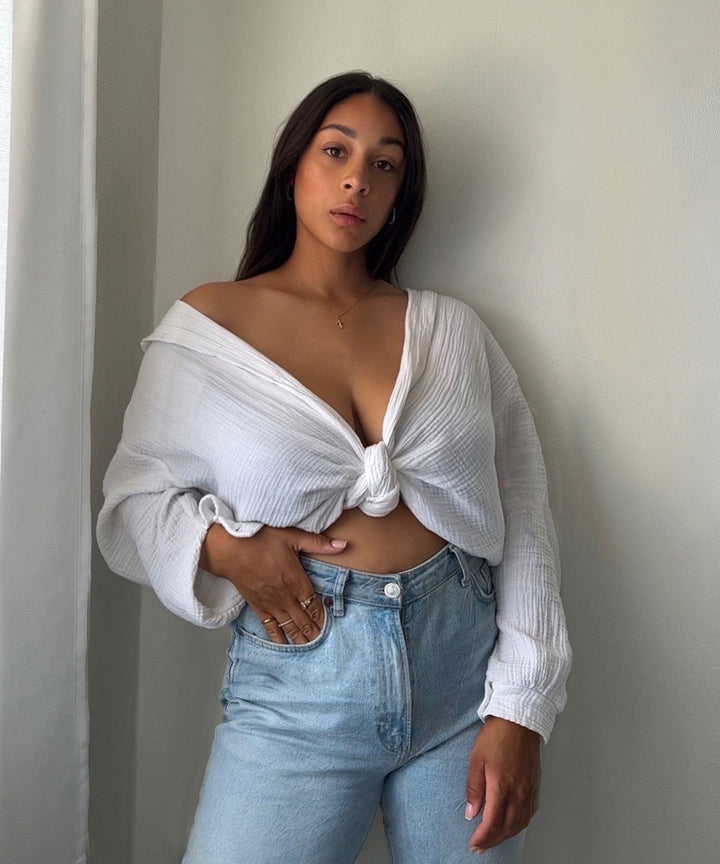 Dames Blouse van Mousseline