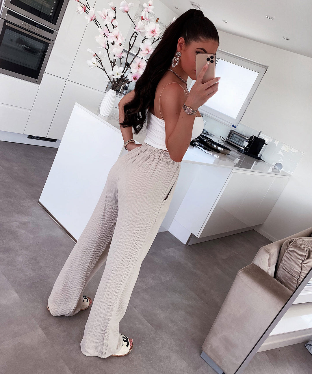 Zachte Mousseline Damesbroek