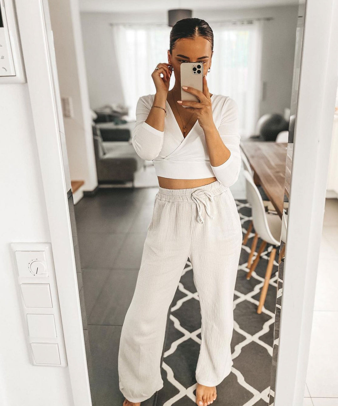 Zachte Mousseline Damesbroek